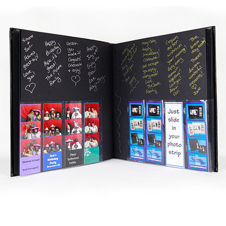 Black-Leather-40pg-Slip-In-Album-Displayed-600x600
