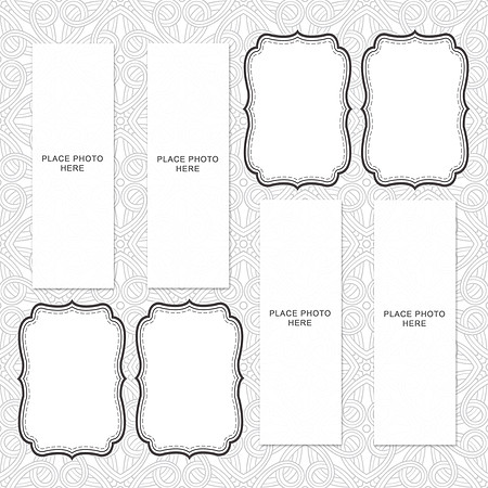 Abstract White 2x6