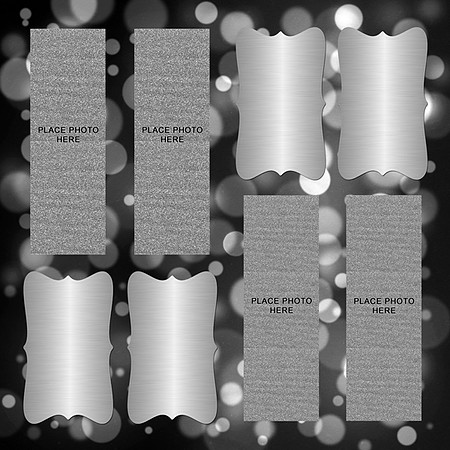 Silver Metallic 2x6