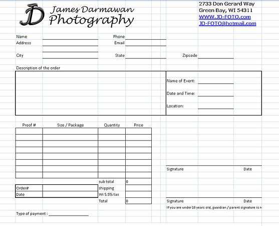 order form
