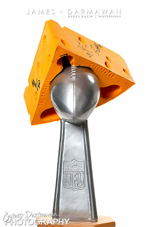 Lombardi Trophy w/ cheese hat