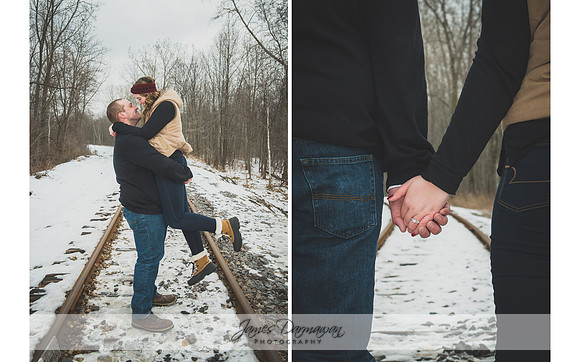 Engagement session green bay wisconsin